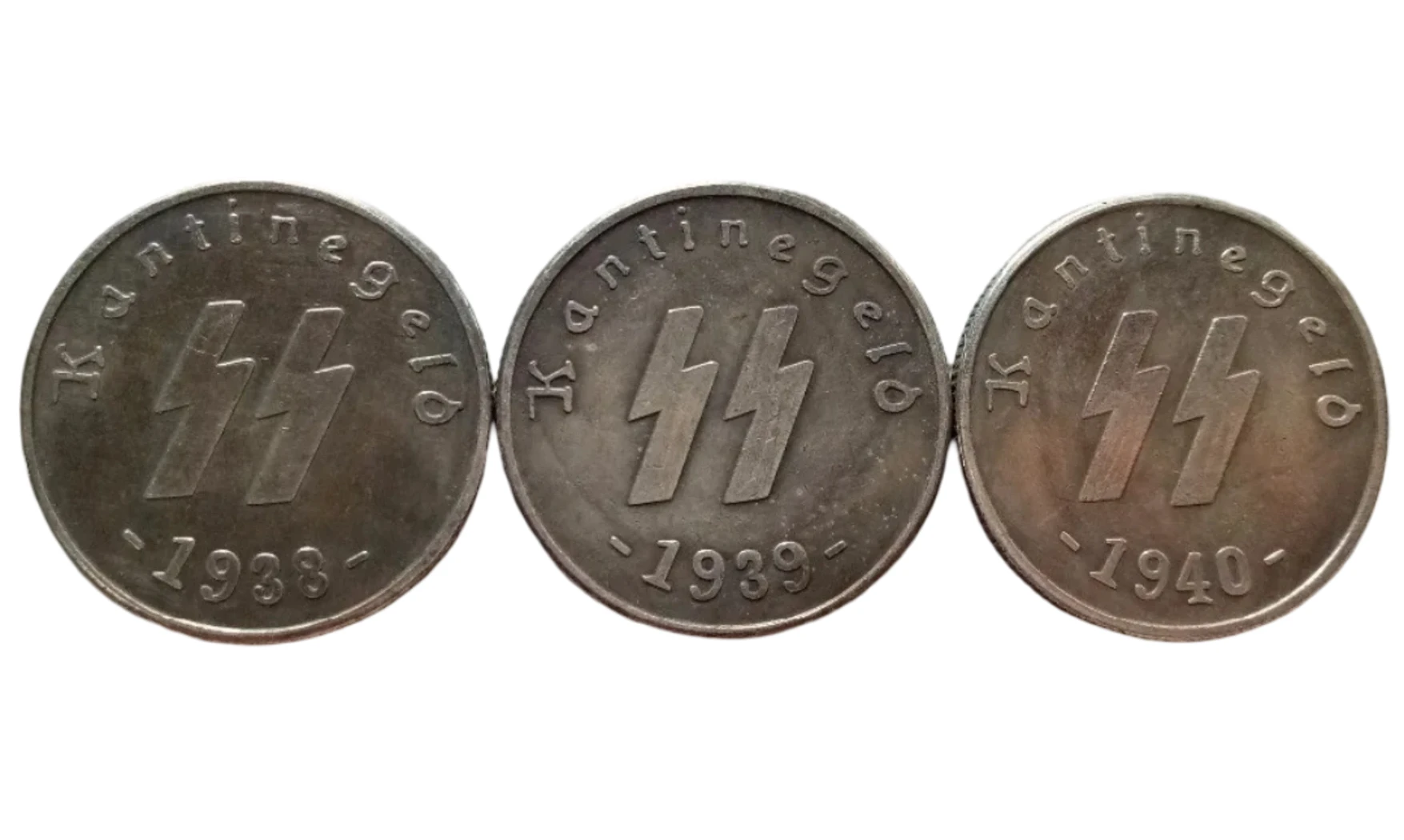 Moneda SS 50 ReichsPfennig 1938