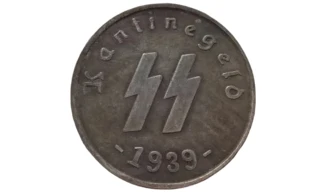 SS 50 ReichsPfennig 1939 coin