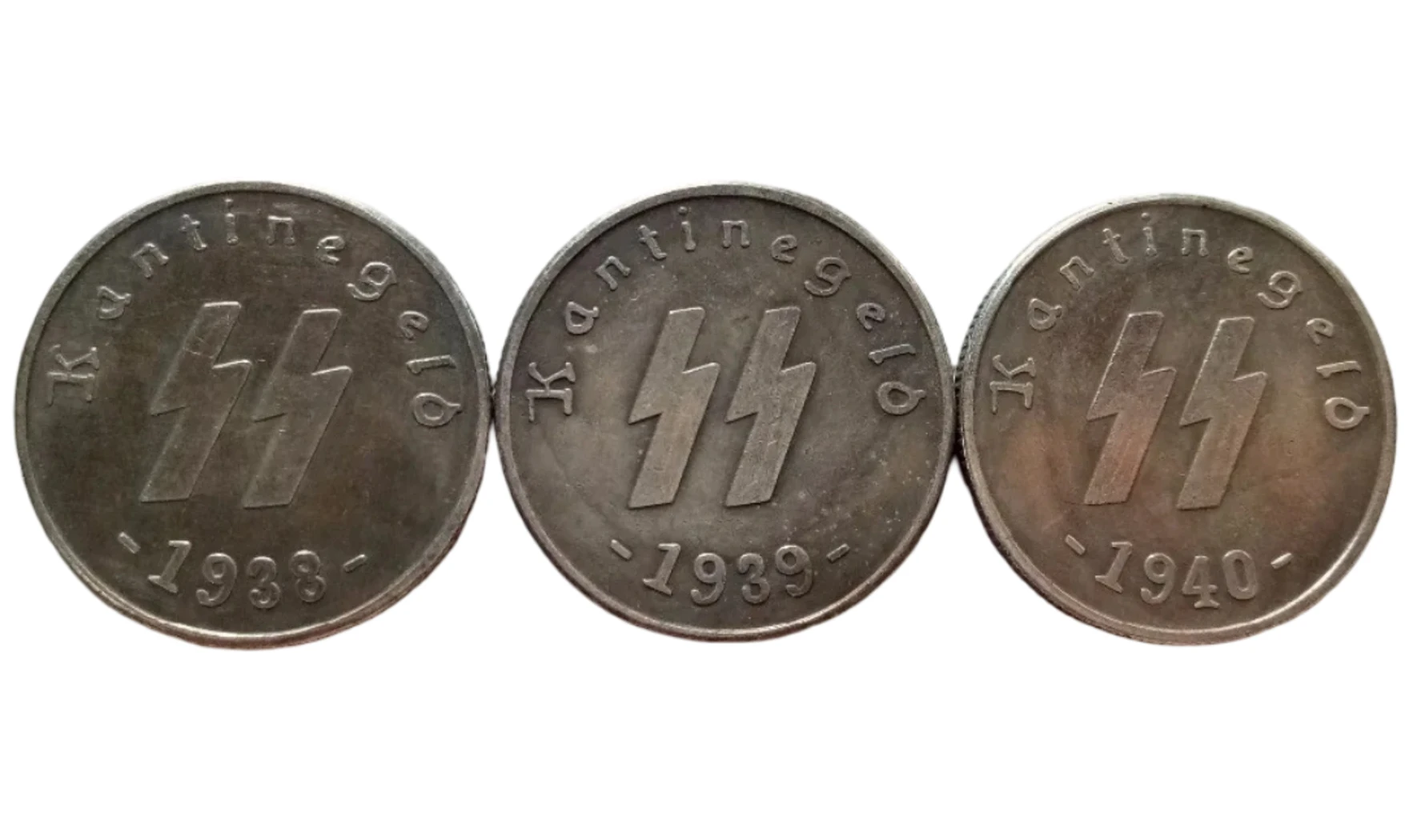SS 50 ReichsPfennig 1939 coin
