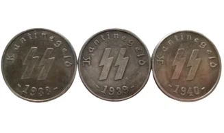 SS 50 ReichsPfennig 1940 coin