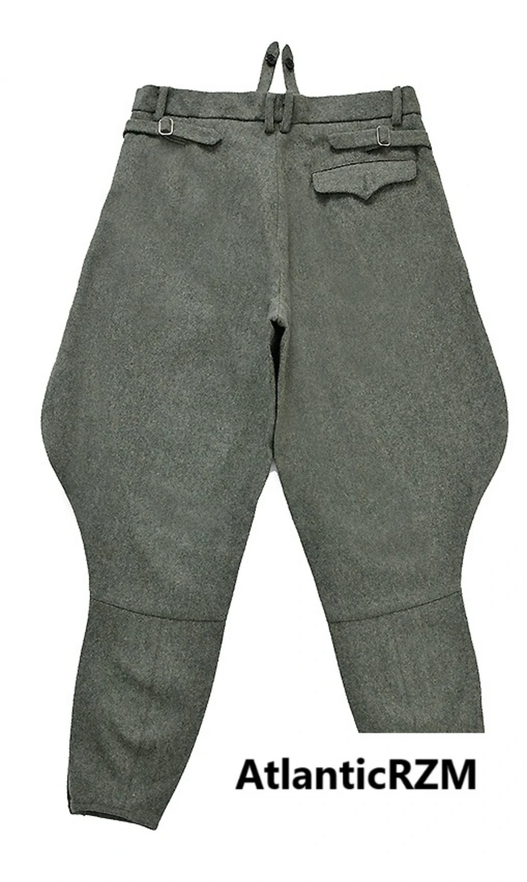 WH Officer Feldgrau Wool Breeches