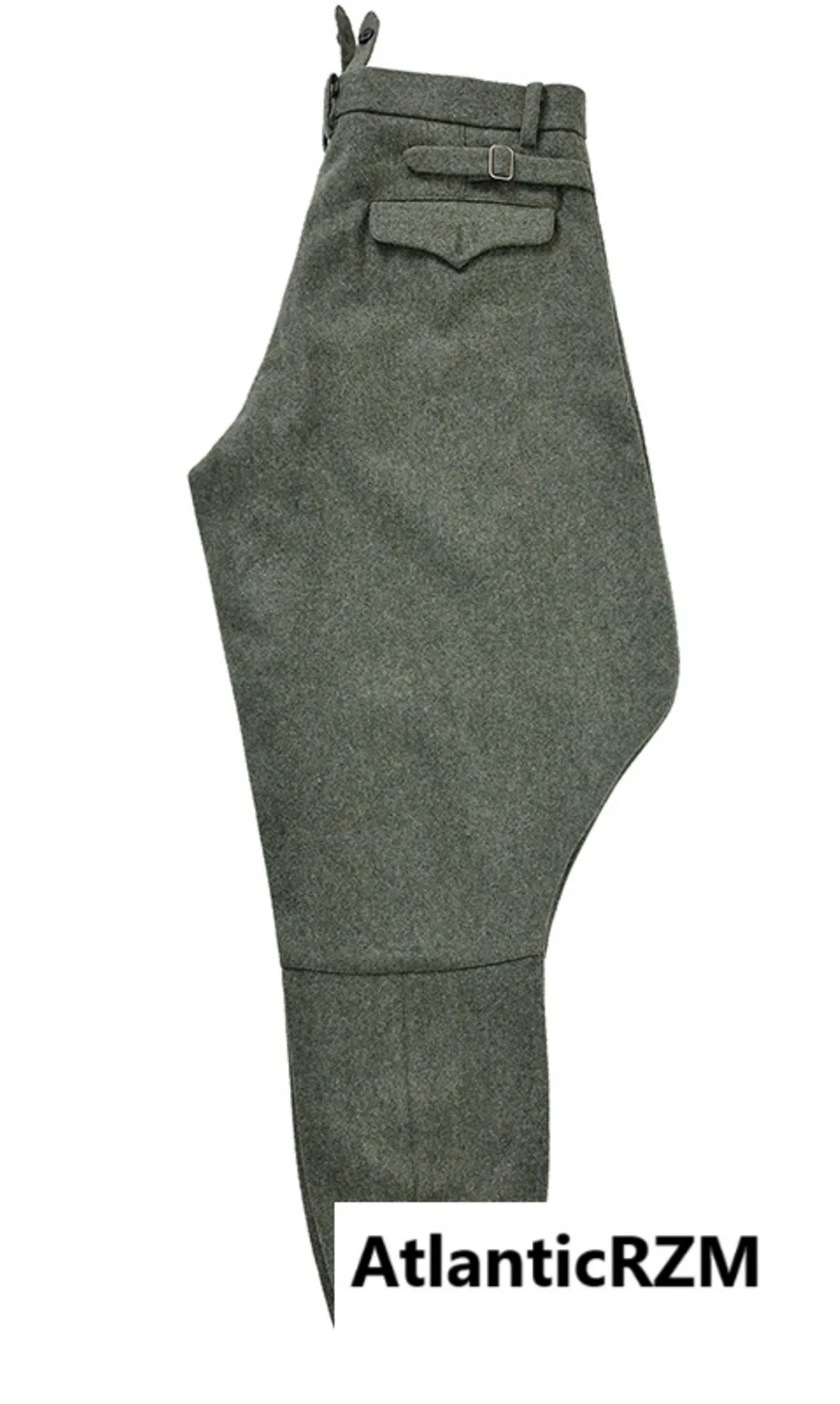 WH Officer Feldgrau Wool Breeches