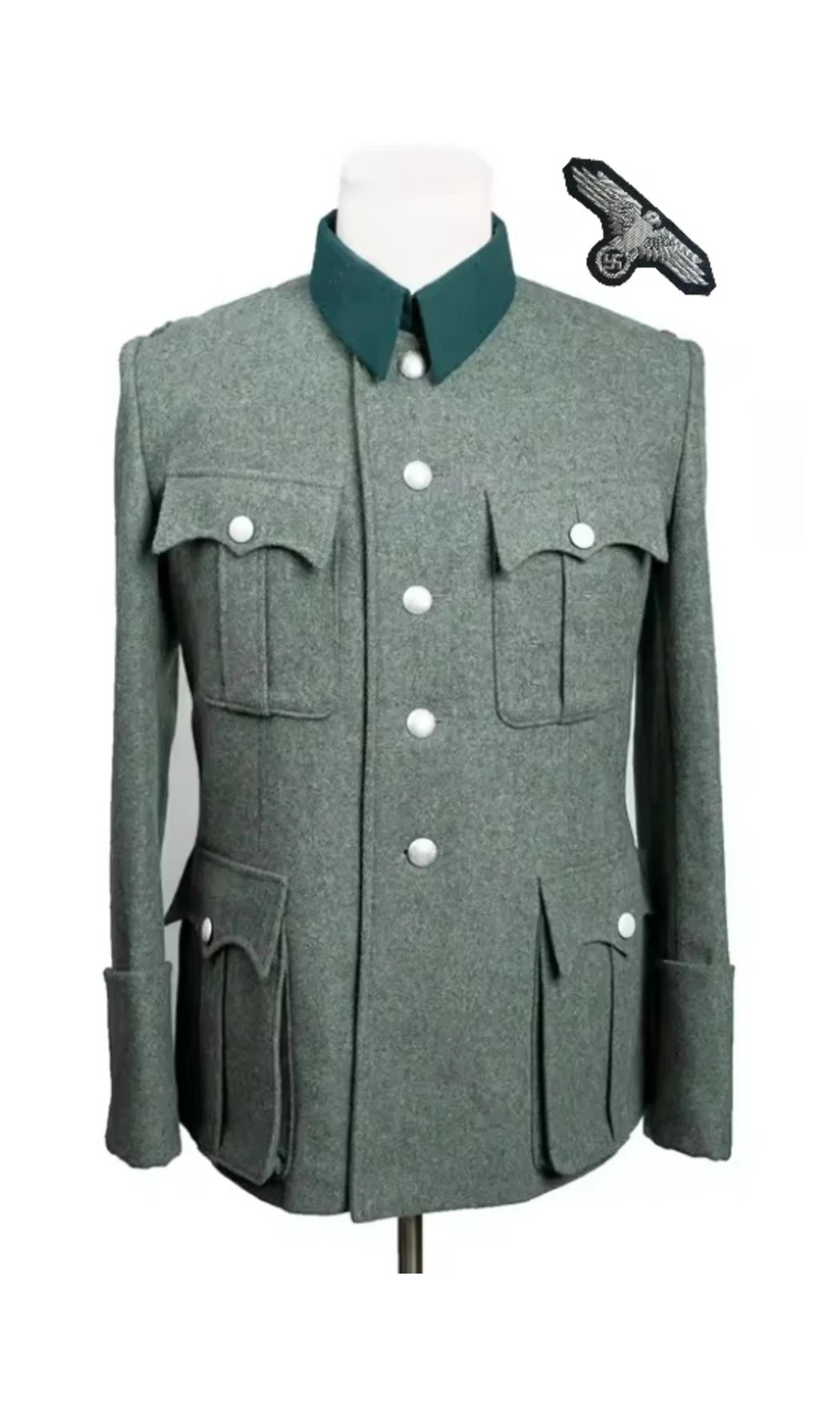 Chaqueta M36 Oficial WSS Lana Feldgrau