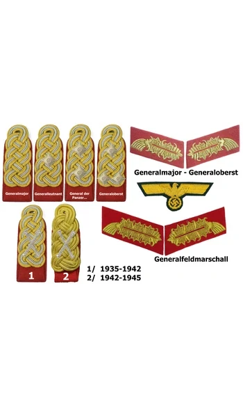 Vareuse M36 Général WH Trikot Feldgrau