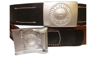 WH Troop Belt - Black/Steel