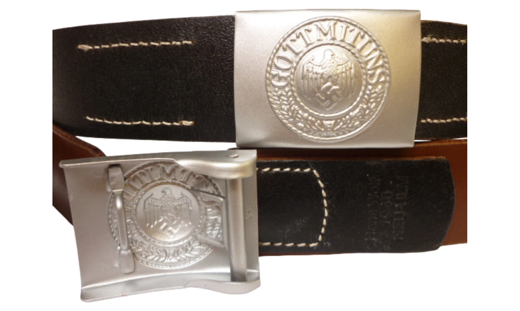 Cinturón Tropa WH - Negro/Acero