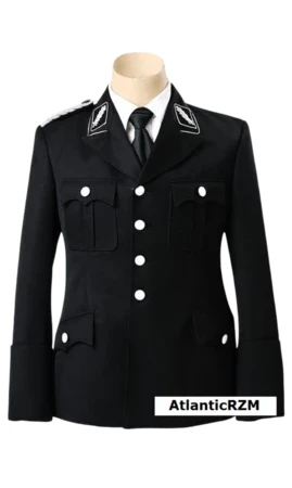 Vareuse M32 Officier All-SS Trikot Noire