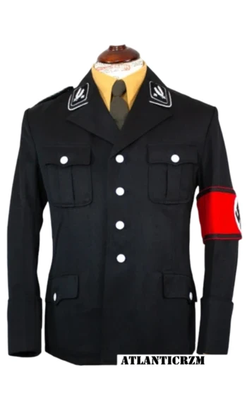 Vareuse M32 Général All-SS Trikot Noire