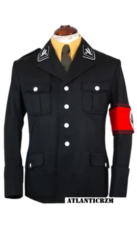 Vareuse M32 Général All-SS Trikot Noire