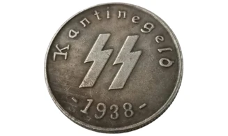 SS 1 Schilling 1938 coin
