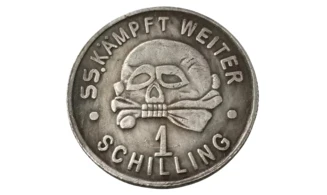 SS 1 Schilling 1939 coin
