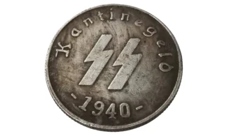 SS 1 Schilling 1940 coin