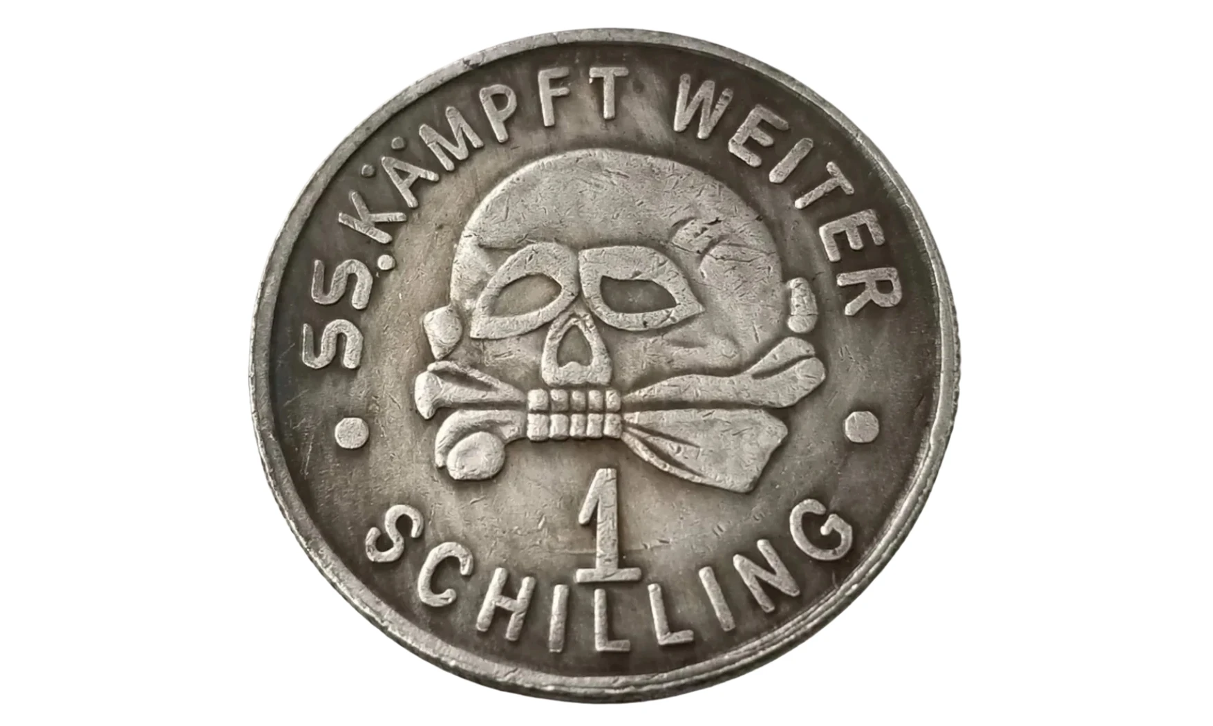 SS 1 Schilling 1940 coin