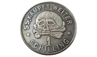 SS 1 Schilling coin