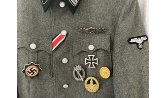 Chaqueta M36 Haupsturmf Inf WSS Lana