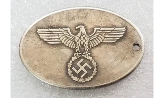 Insignia Gestapo plata