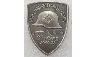 Nürnberg 29/10/33 Badge