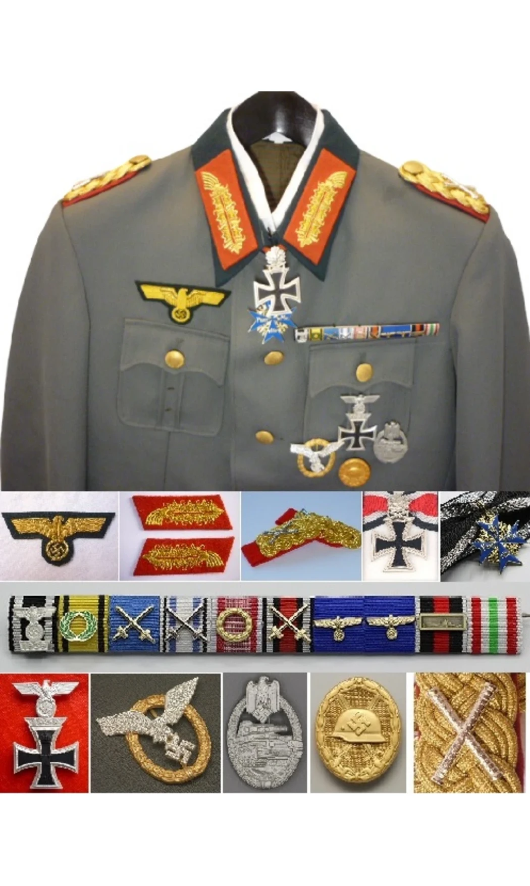 Uniforme ROMMEL Feldmarschall