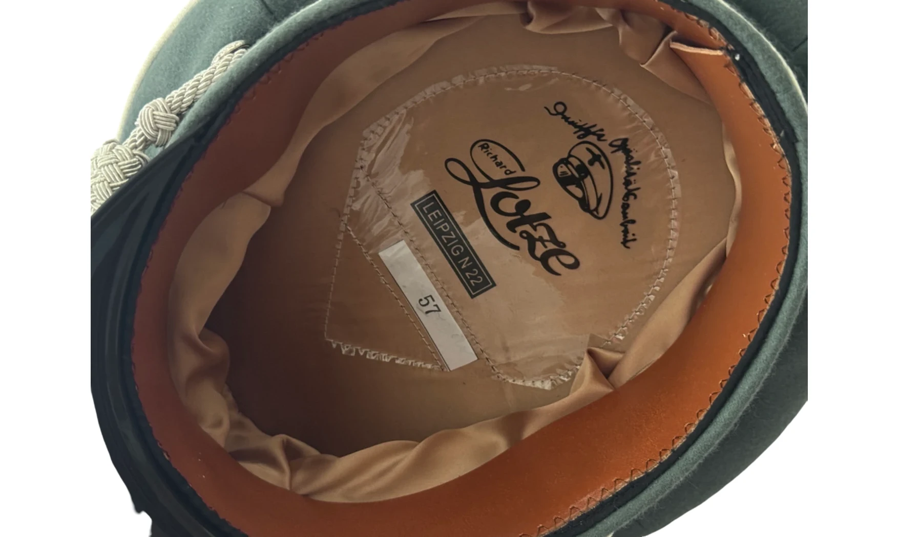 Schirmmütze Officier WH Doeskin feldgrau