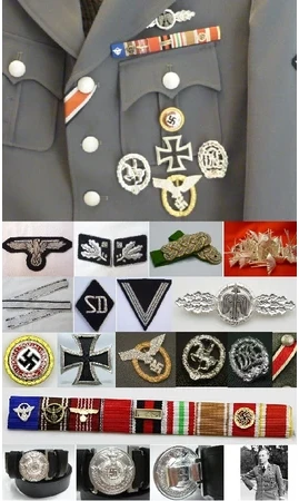 Uniforme HEYDRICH SD et RSHA