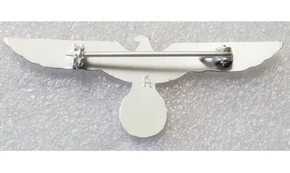 WH silver metal eagle