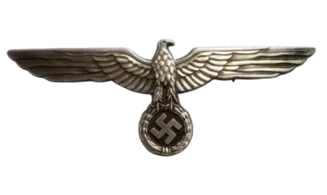 WH old silver metal eagle
