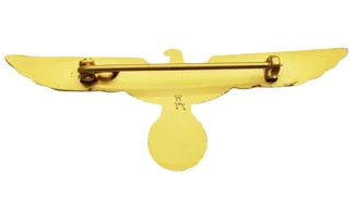 WH/KM gold metal eagle