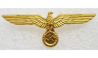 WH/KM gold metal eagle