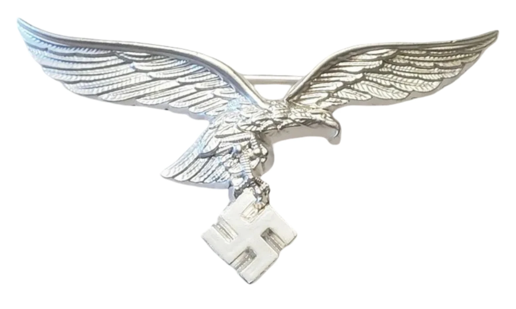 LW silver metal eagle