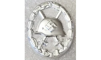 Silver Wounded Badge