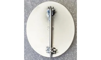 Silver Wounded Badge