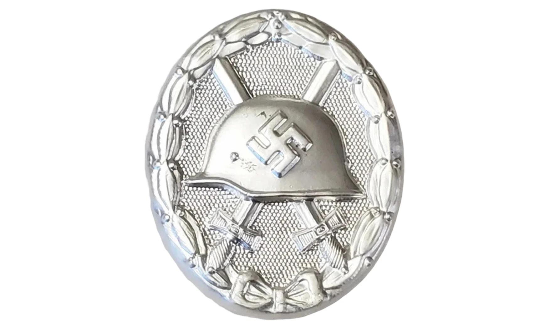 Silver Wounded Badge