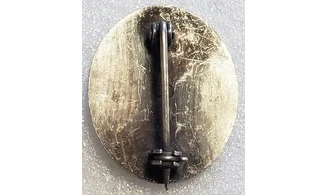 Silver Wounded Badge (Old Silver)