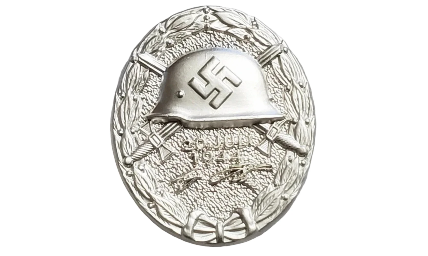 Insignia Herido 20-07-44 Plata
