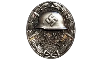 20-07-44 Silver Wounded Badge (OD)