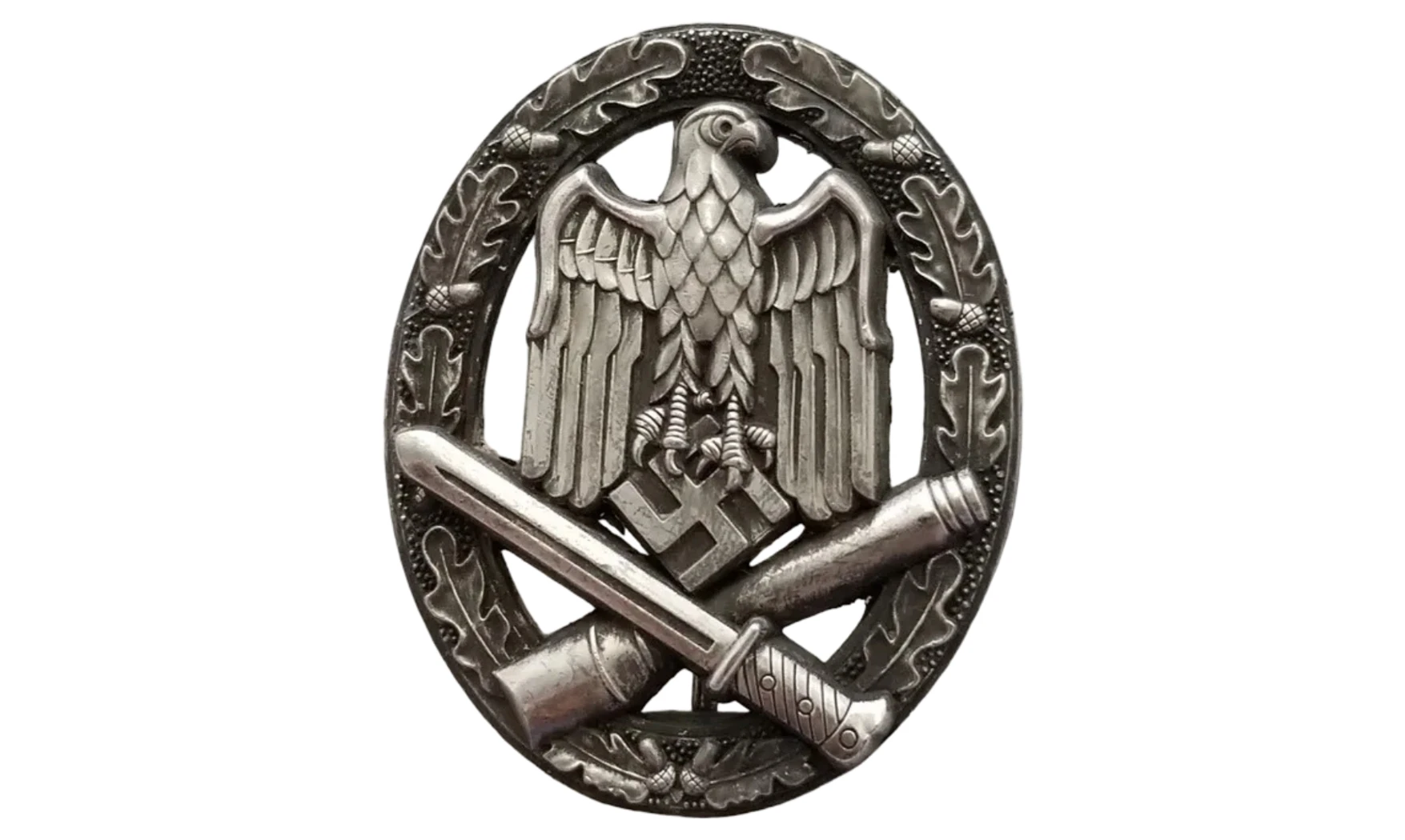 Silver General Assault badge (OD)