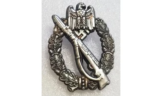 Silver Infantry Assault badge (OD)