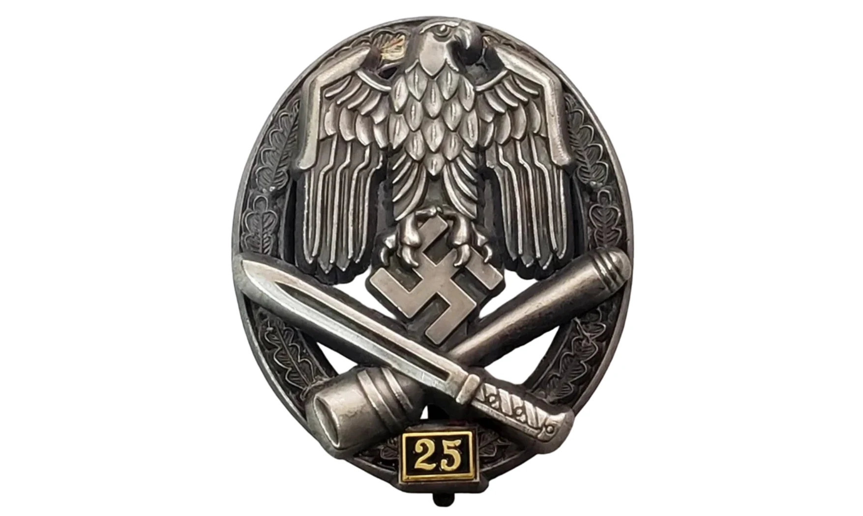 Insigne Assaut Général 25 Argent (VA)