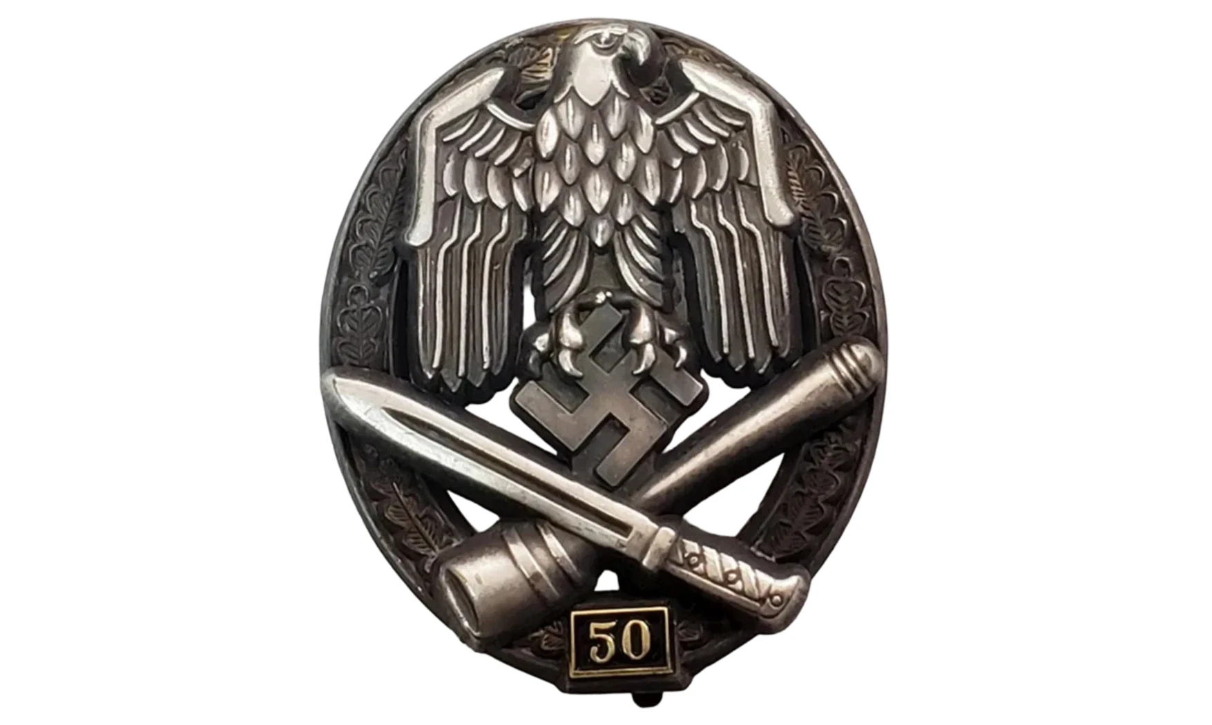 Insigne Assaut Général 50 Argent (VA)