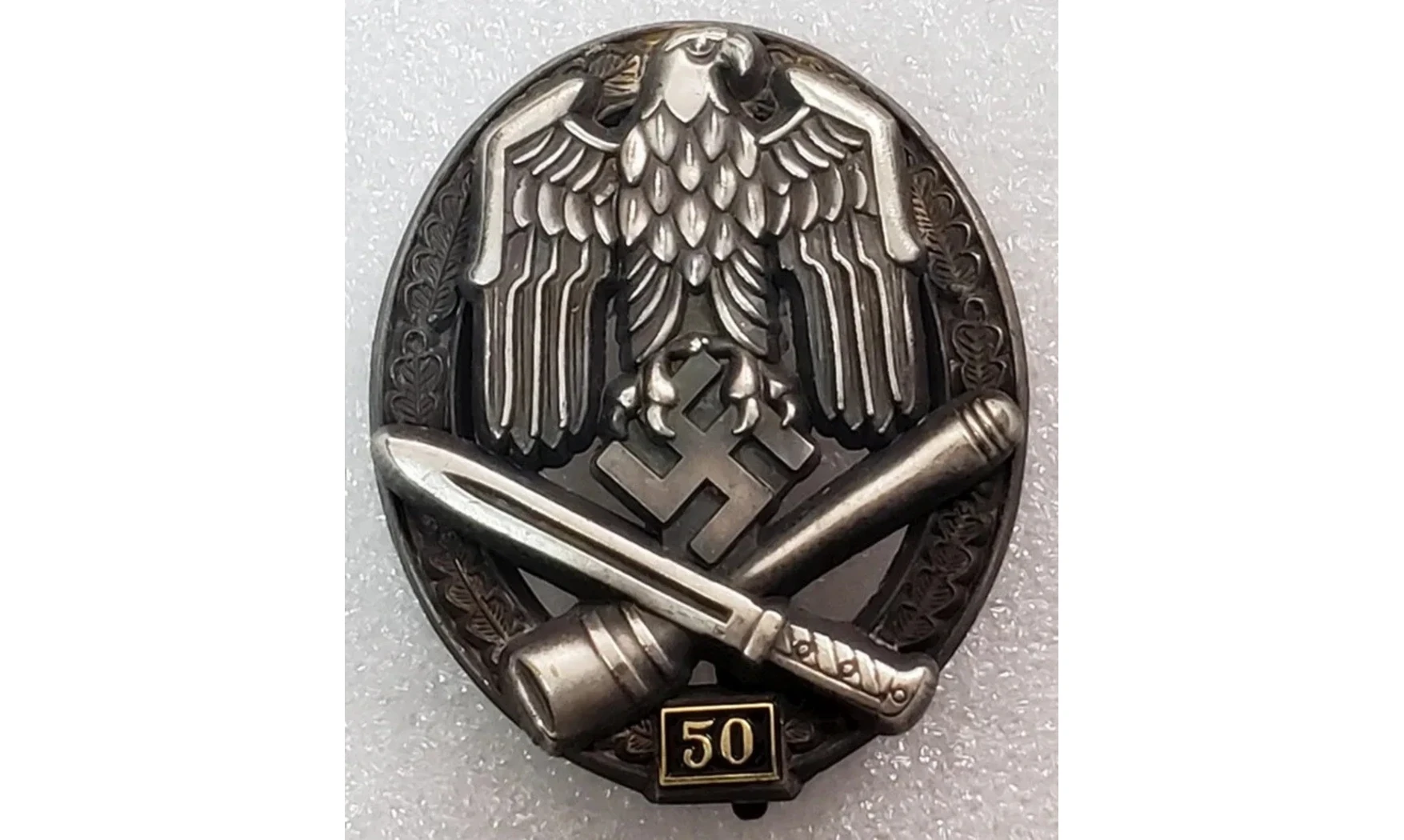 Insigne Assaut Général 50 Argent (VA)
