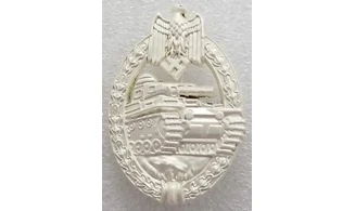 Silver Panzer Assault badge