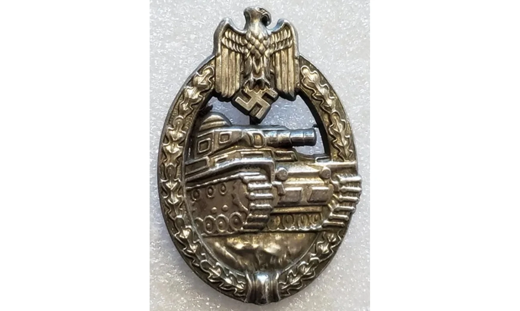 Silver Panzer Assault badge (OD)