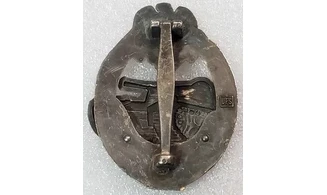 Insigne Assaut Panzer 50 Argent (VA)