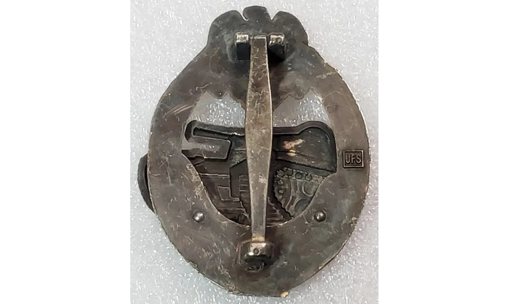 Insigne Assaut Panzer 50 Argent (VA)