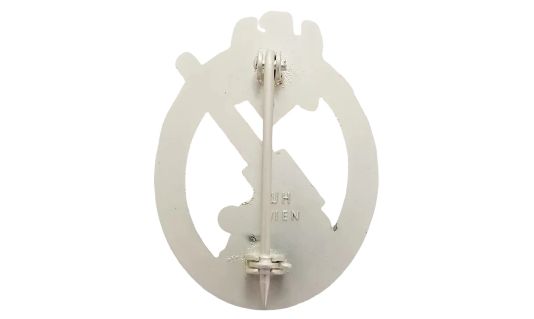 Silver Flack WH badge