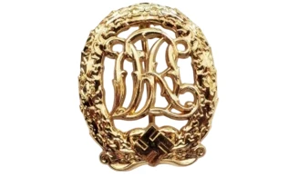 Gold Sports DRL badge