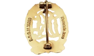 Gold Sports DRL badge