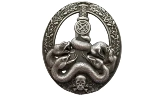 Silver Anti-partisan Badge (OS)