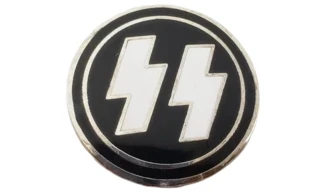 SS Member Badge, Enameled Runes
