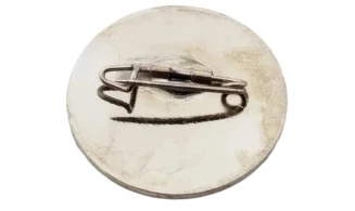 SS Member Badge, Enameled Runes